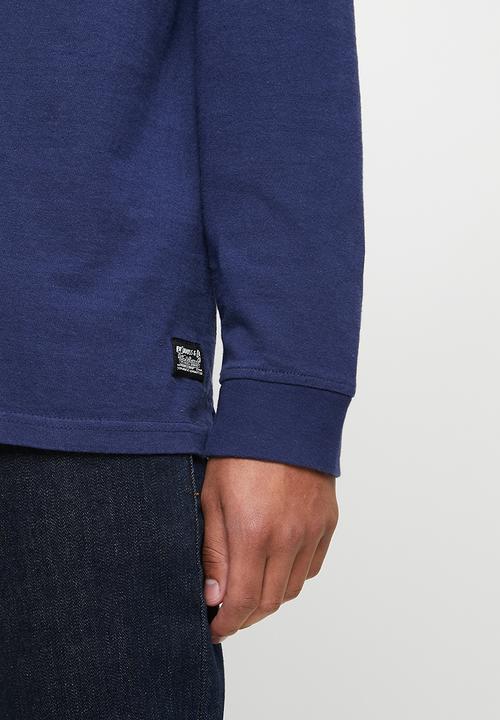 Levi’s® - Classic long sleeve rugby - red & navy 