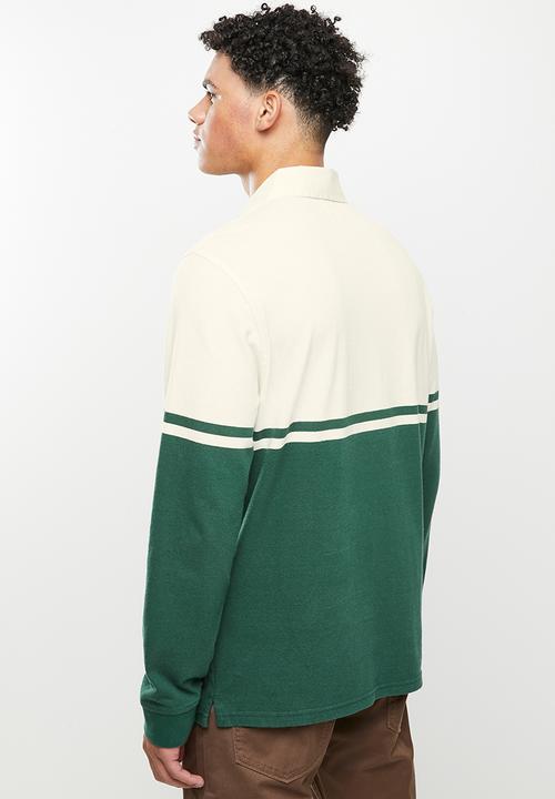Levi’s® - Classic long sleeve rugby - neutral & green 