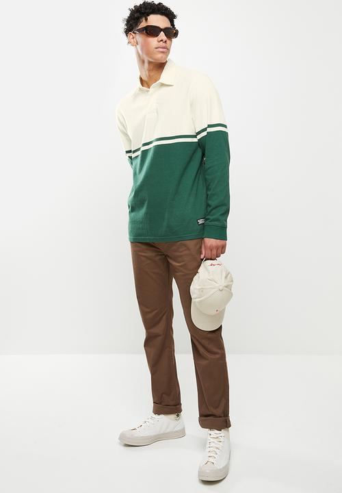 Levi’s® - Classic long sleeve rugby - neutral & green 
