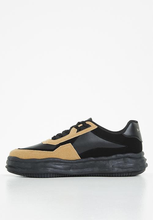 KANGOL - Kangol sneaker  - black & beige