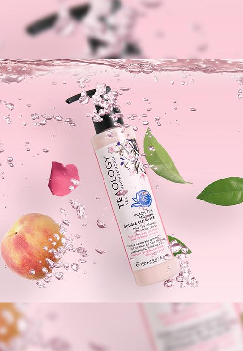 TEAOLOGY - Peach Tea Milk-to-Oil Double Cleanser