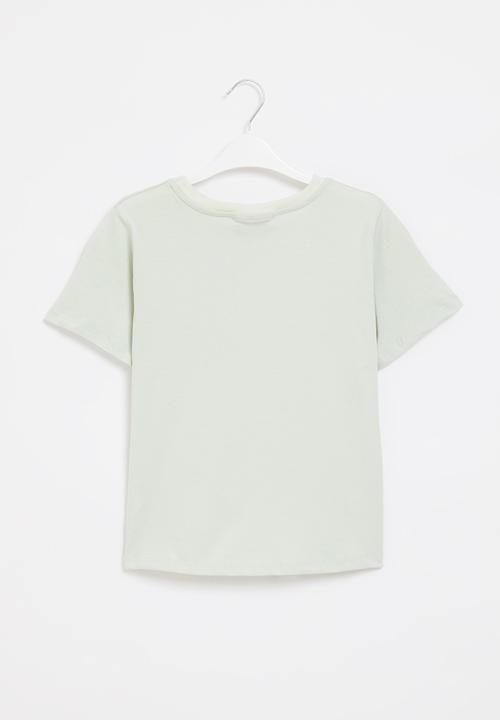 Superbalist - Graphic t-shirt - sage green