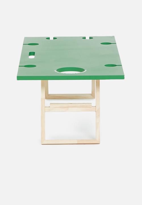 Typo - Picnic table for six - pistachio