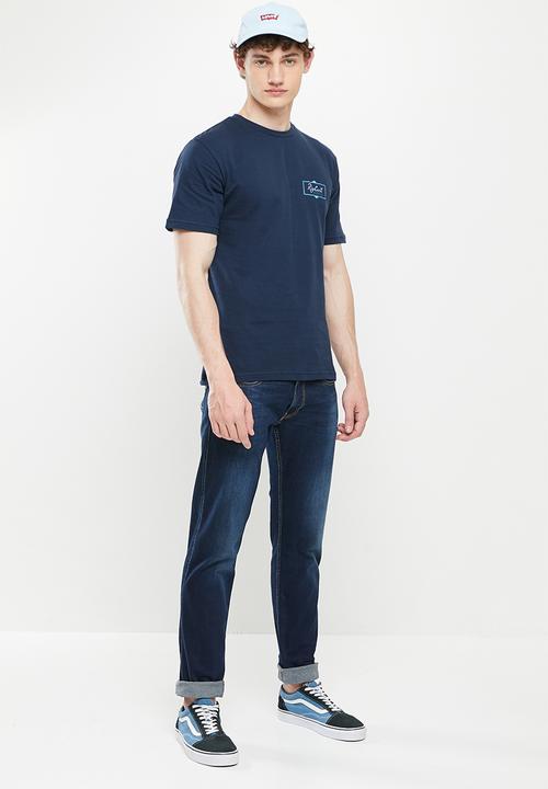 Rip Curl - Crescent desto tee  - navy