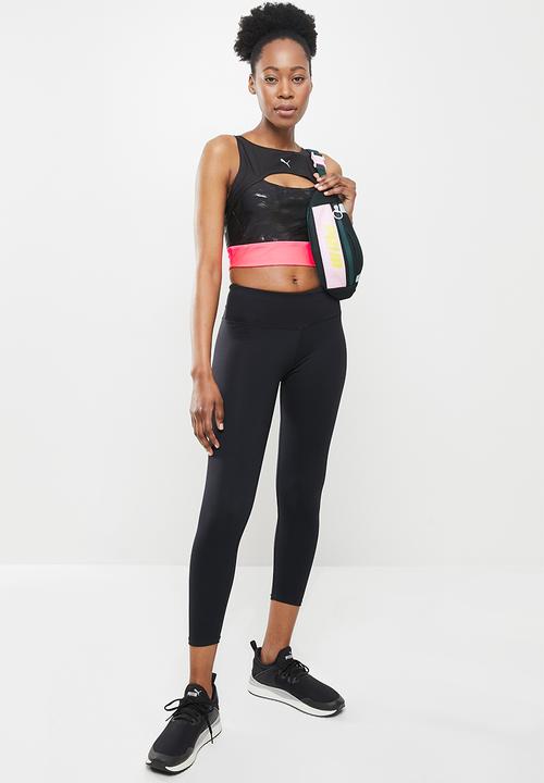 PUMA - Run ultraform aop crop tank w - puma black & sunset glow