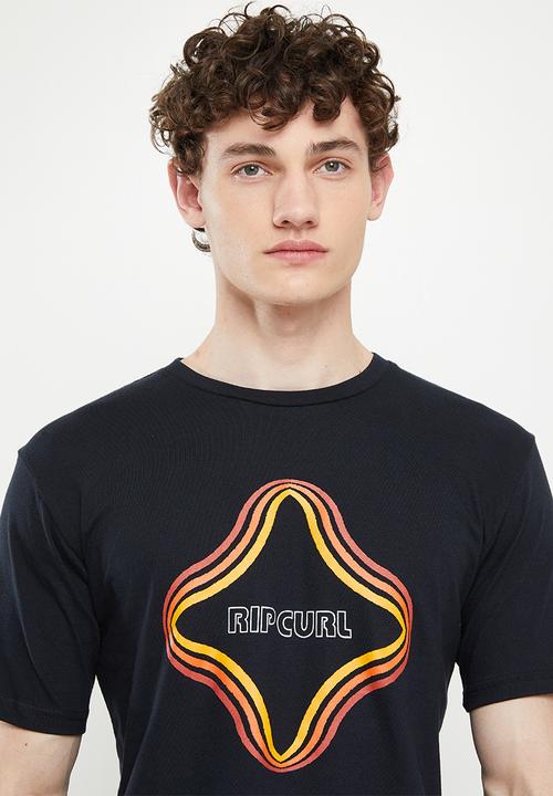Rip Curl - Surf revival vibrations tee - black
