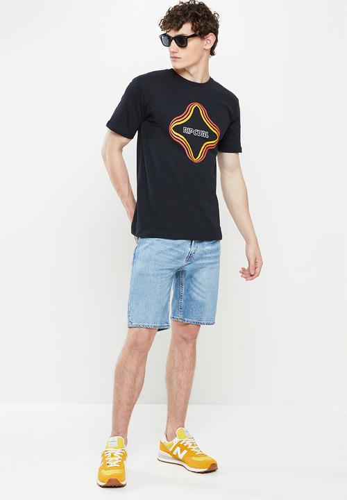Rip Curl - Surf revival vibrations tee - black