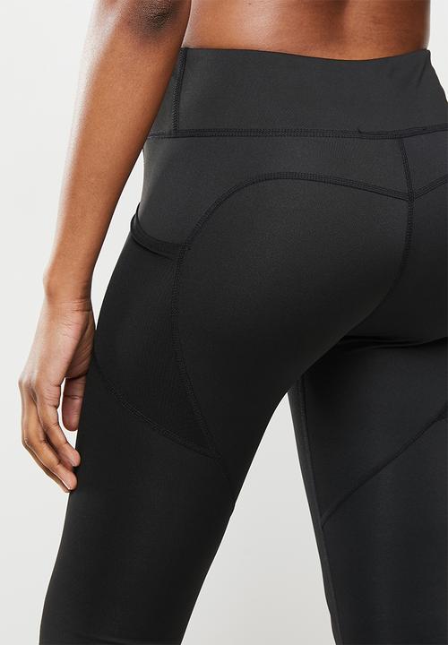 dailyfriday - Mid-rise crop leggings - black
