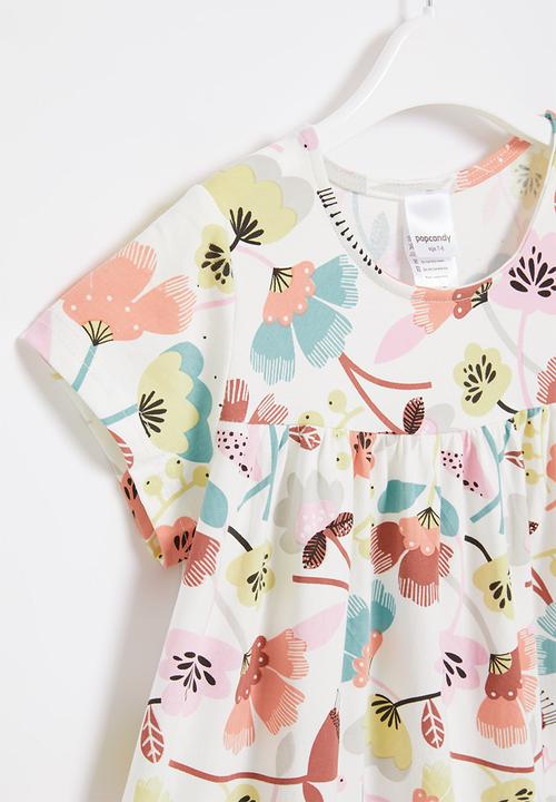 Pop Candy - Girls short sleeve dress - multi