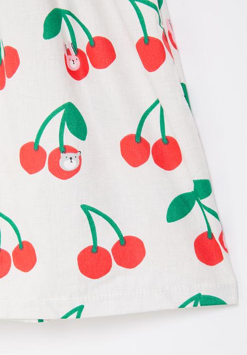 Pop Candy - Girls cherry dress - multi