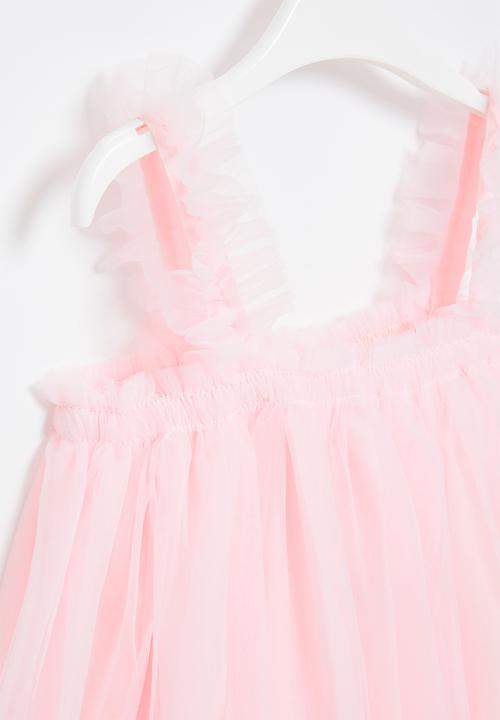 Pop Candy - Girls mesh dress - pink
