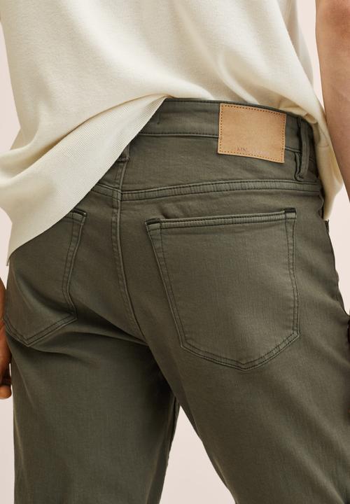 MANGO - Shorts nepto - khaki 