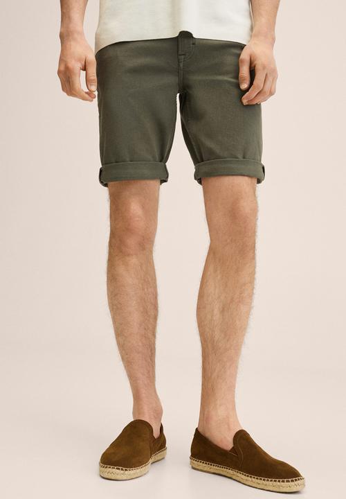 MANGO - Shorts nepto - khaki 