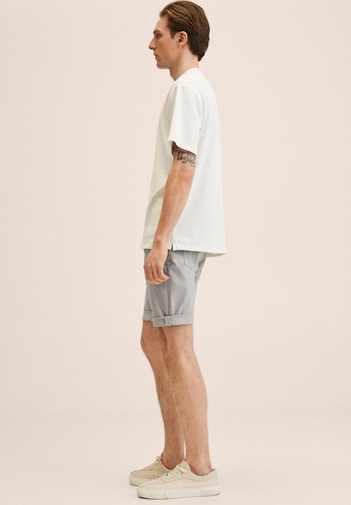 MANGO - Shorts nepto - grey 