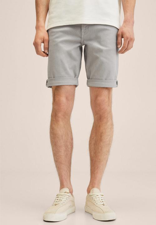 MANGO - Shorts nepto - grey 