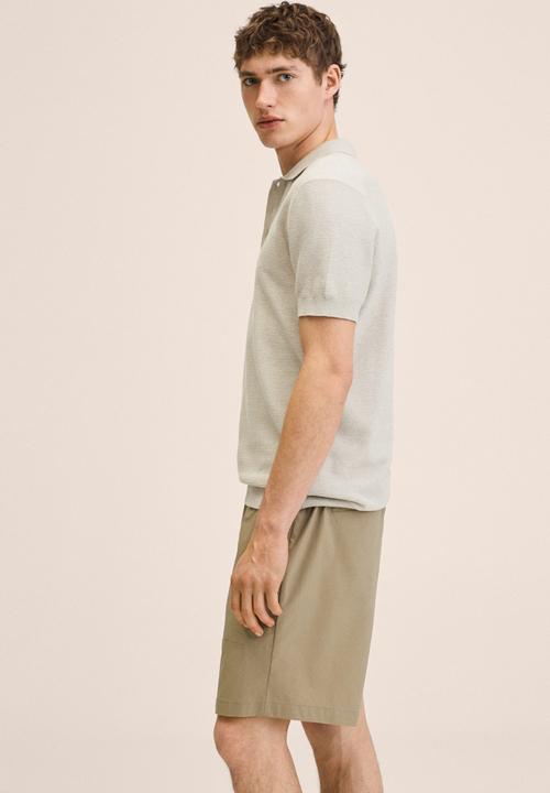 MANGO - Rush Bermuda shorts - beige