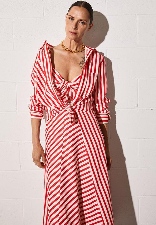 MANGO - Dress aveiro - natural