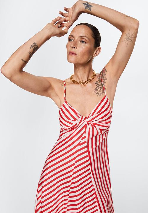 MANGO - Dress aveiro - natural