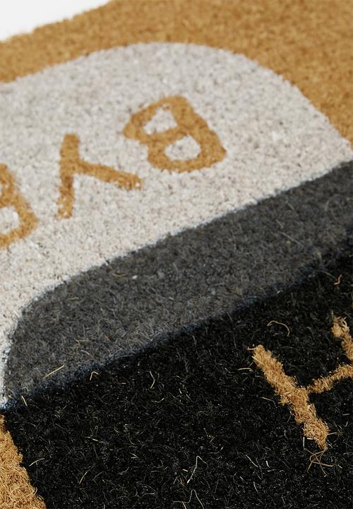 H&S - Cocos doormat - Hello-Bye