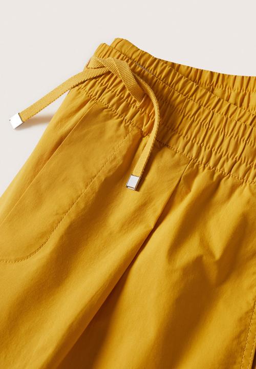 MANGO - Tiber bermuda shorts  - yellow