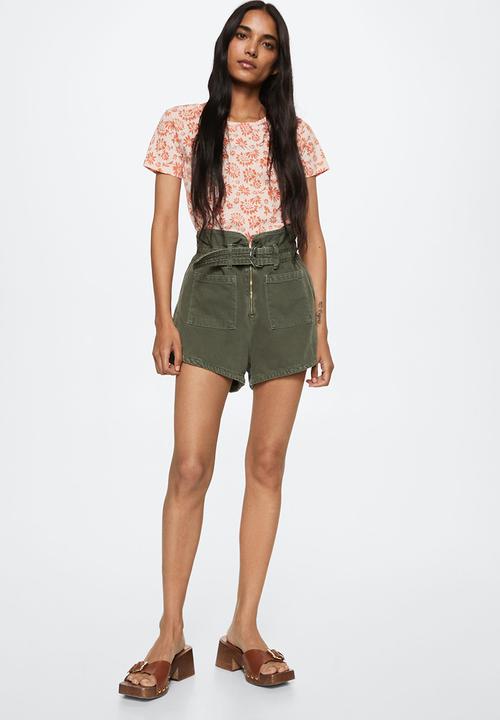 MANGO - T-shirtmangofi-h - light pink