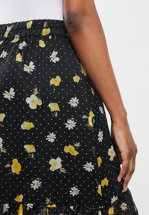 Vero Moda - Kaya skirt - black