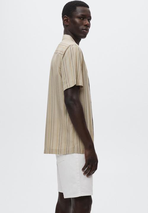MANGO - Martinho shirt  - beige
