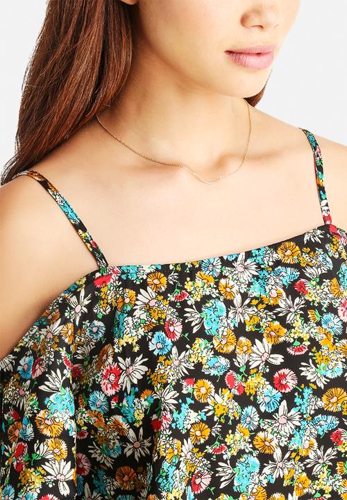 Glamorous - 60's Flower Top