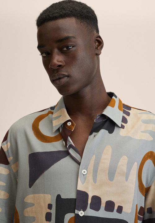 MANGO - Cadi shirt - blue
