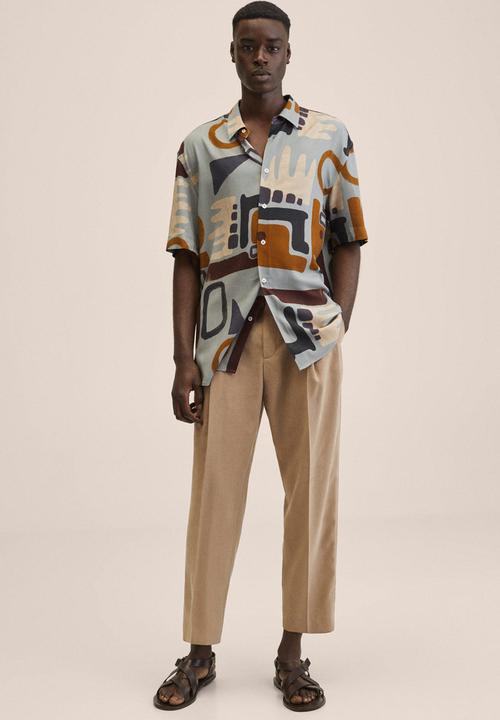 MANGO - Cadi shirt - blue