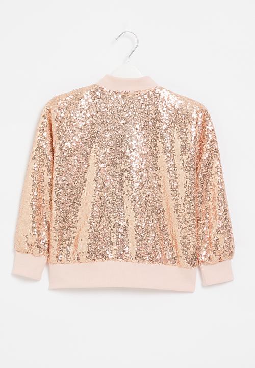 Pop Candy - Girls sequin jacket - pink