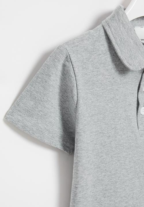 Pop Candy - Boys golfer - grey