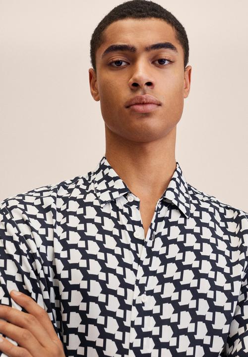 MANGO - Ponta shirt - black
