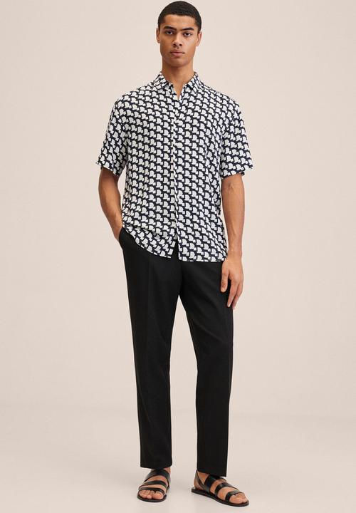 MANGO - Ponta shirt - black