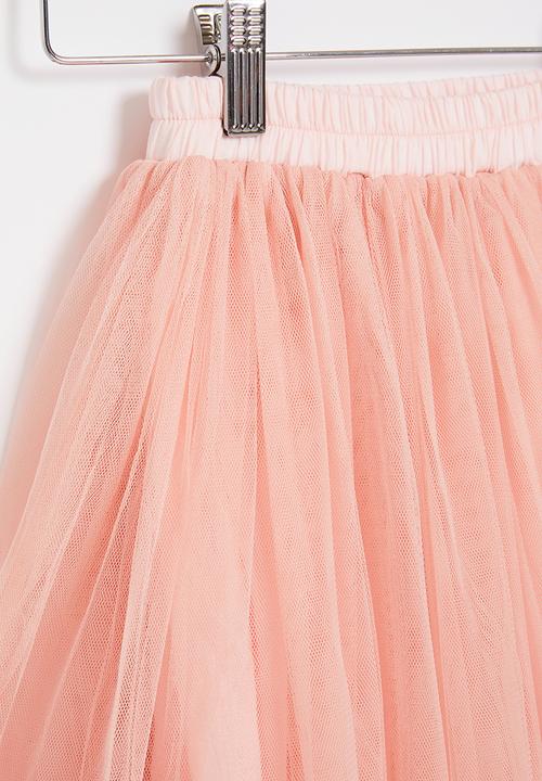 Rebel Republic - Girls mesh skirt - pink