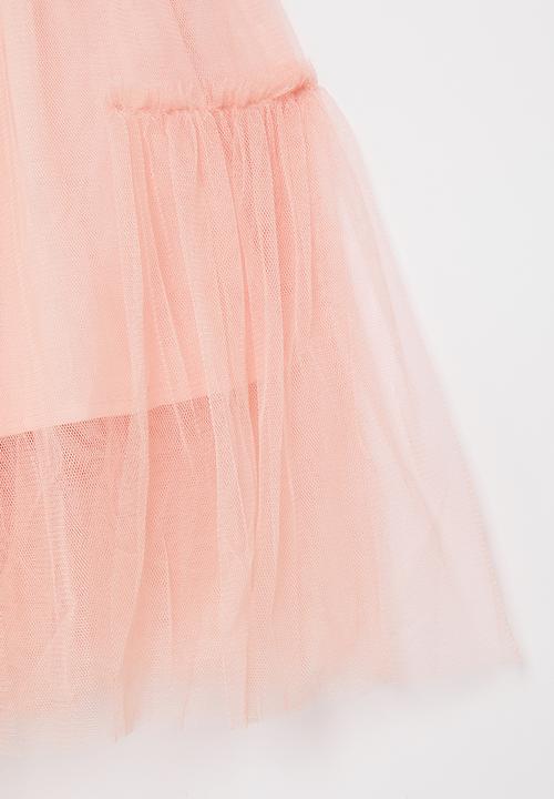 Rebel Republic - Girls mesh skirt - pink