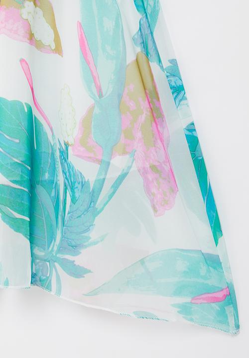 Rebel Republic - Off the shoulder dress - blue