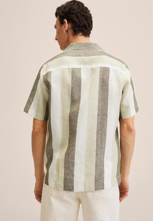 MANGO - Vedros shirt - light brown