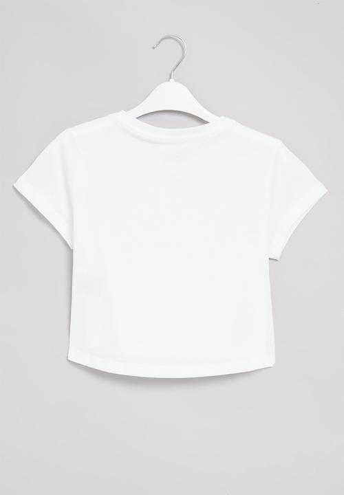 Nike - Girls nsw tee crop air - white