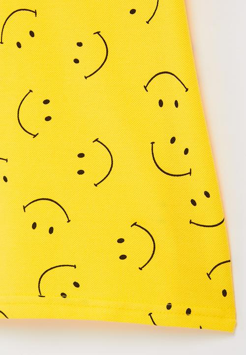 Pop Candy - Boys smiley golfer - yellow