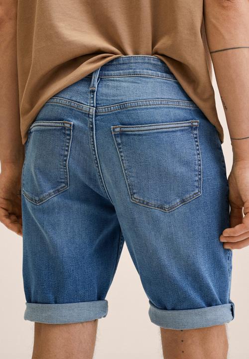 MANGO - Rock denim shorts - blue