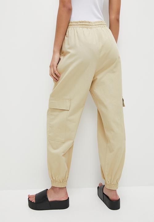 Superbalist - Cargo jogger - stone