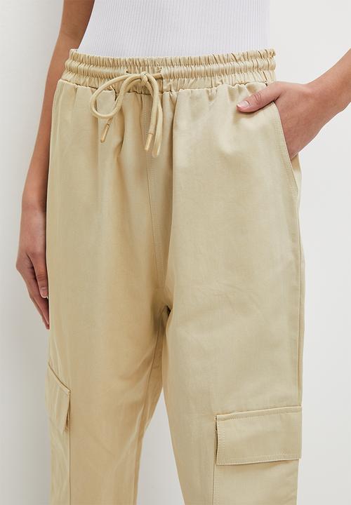 Superbalist - Cargo jogger - stone