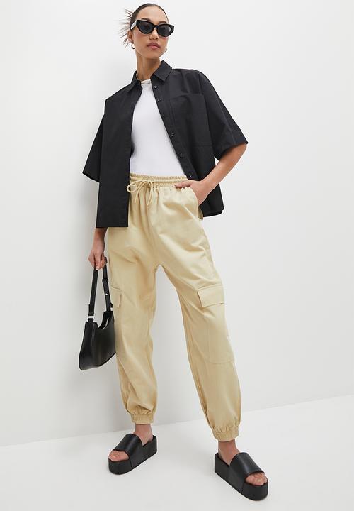 Superbalist - Cargo jogger - stone