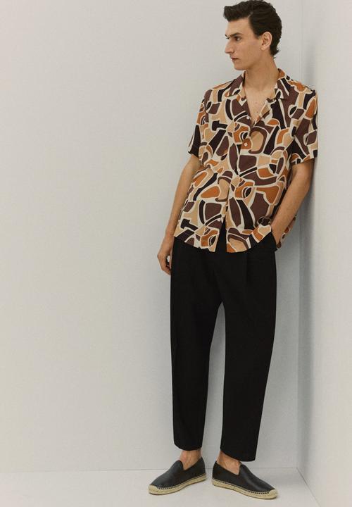 MANGO - Arno trousers - black