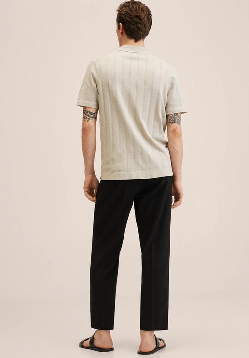 MANGO - Arno trousers - black