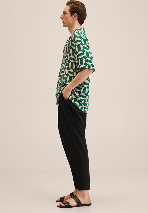 MANGO - Mag shirt  - green