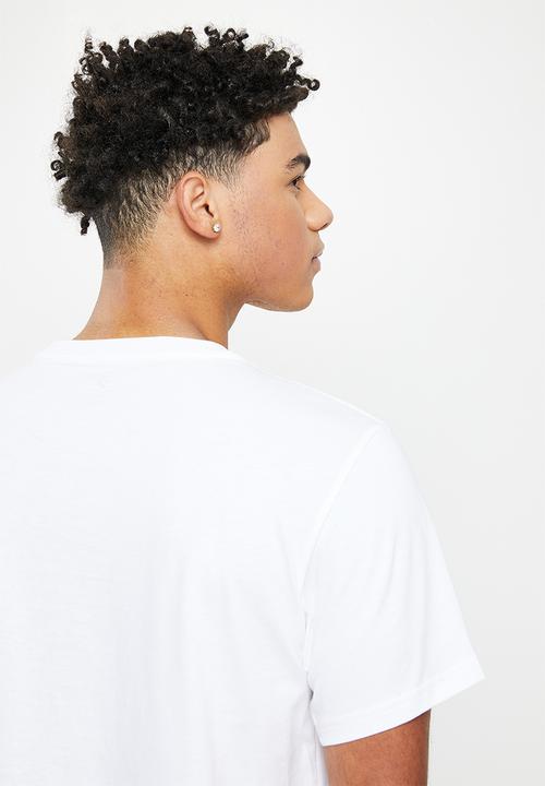 Converse - Classic left chest tee - white