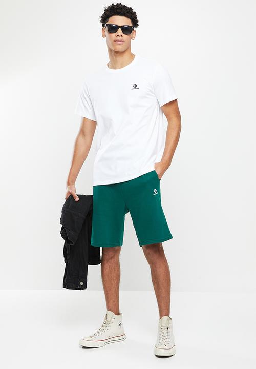 Converse - Classic left chest tee - white