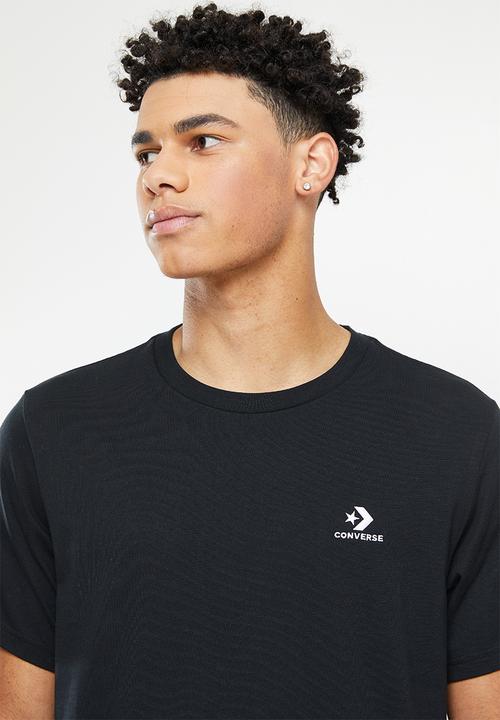 Converse - Classic left chest tee - converse black